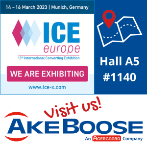 AkeBoose stellt bei der ICE europe im März 2023 aus 